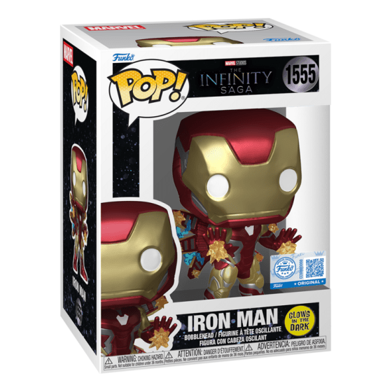 Funko Pop! Vinyl - Marvel End Game - Iron Man Beams (Glow) 889698886642