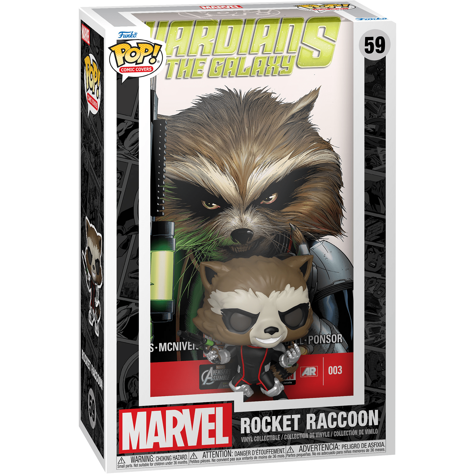 Funko – Pop! Vinyl – Marvel – Rocket Raccoon 889698818391