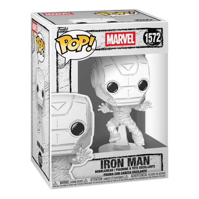 Funko Pop! Vinyl - Marvel - Sketched Iron Man