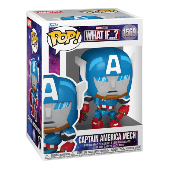 Funko Pop! Vinyl - Marvel What If - Captain America Mech 889698866538