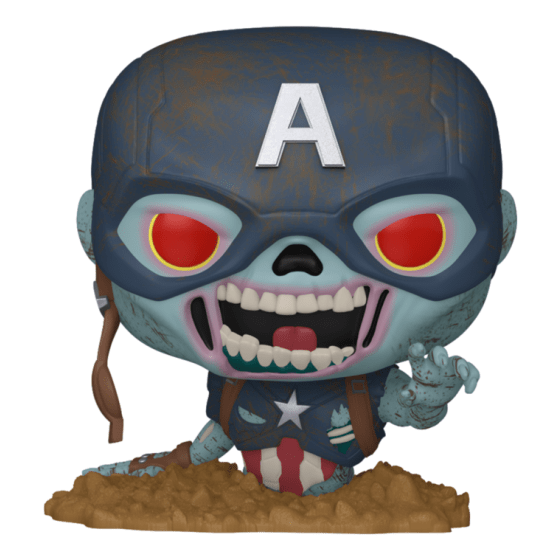 Funko Pop! Vinyl - Marvel Zombies - Zombie Capt America 889698866507