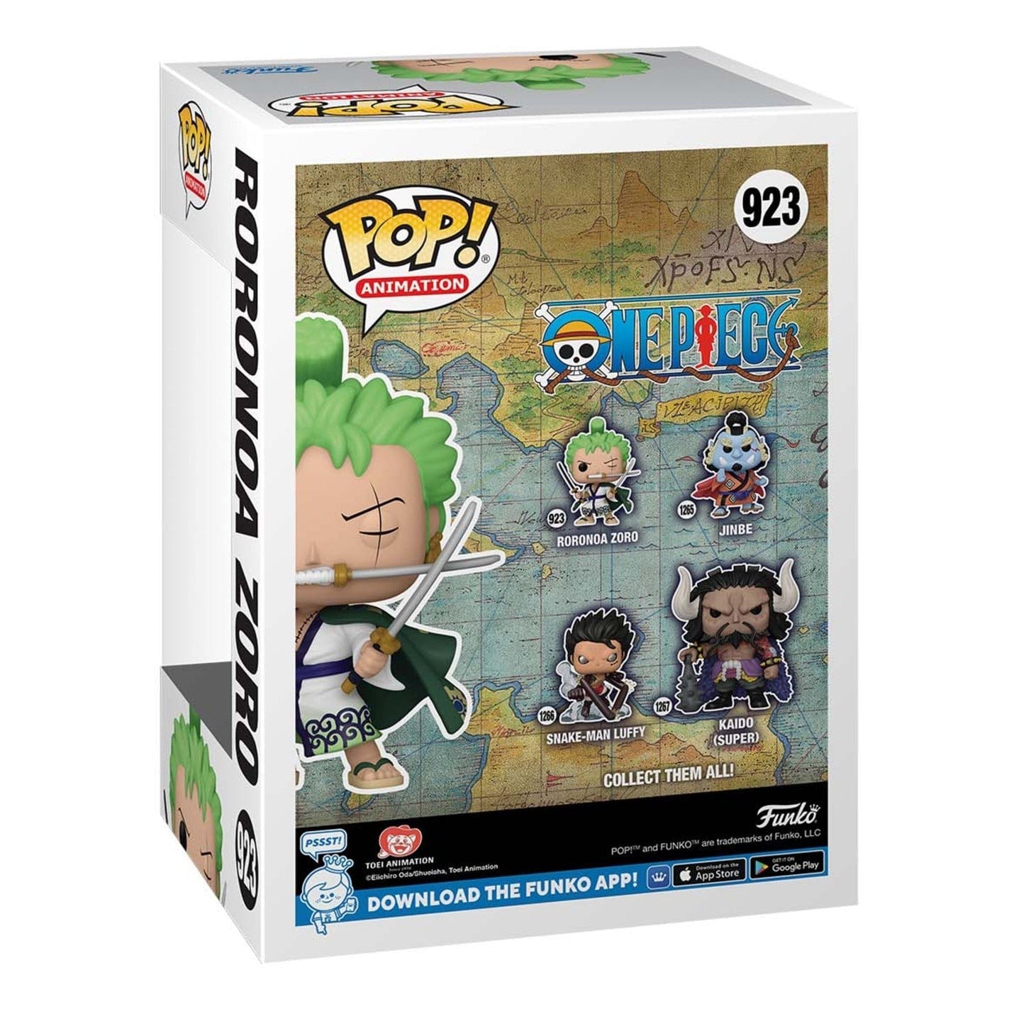 Funko Pop! Vinyl - One Piece - Roronoa Zoro Collectible 889698544627