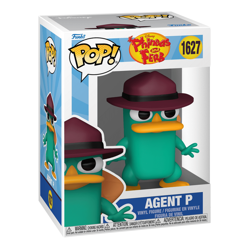 Funko – Pop! Vinyl – Phineas & Ferb – Agent P Collectible