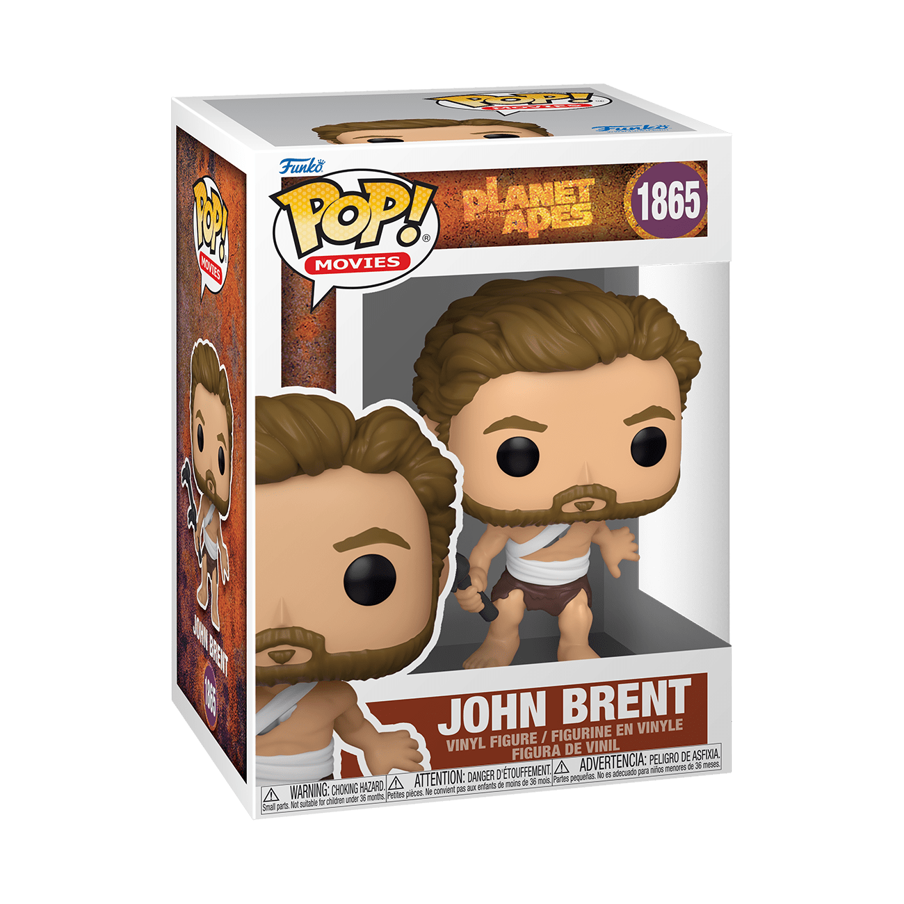 Funko – Pop! Vinyl – Planet Of The Apes – John Brent Limited Edition 889698834506