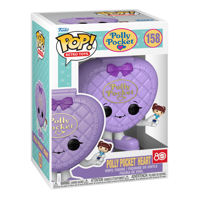 Funko – Pop! Vinyl – Polly Pocket – Heart Shell 889698838177