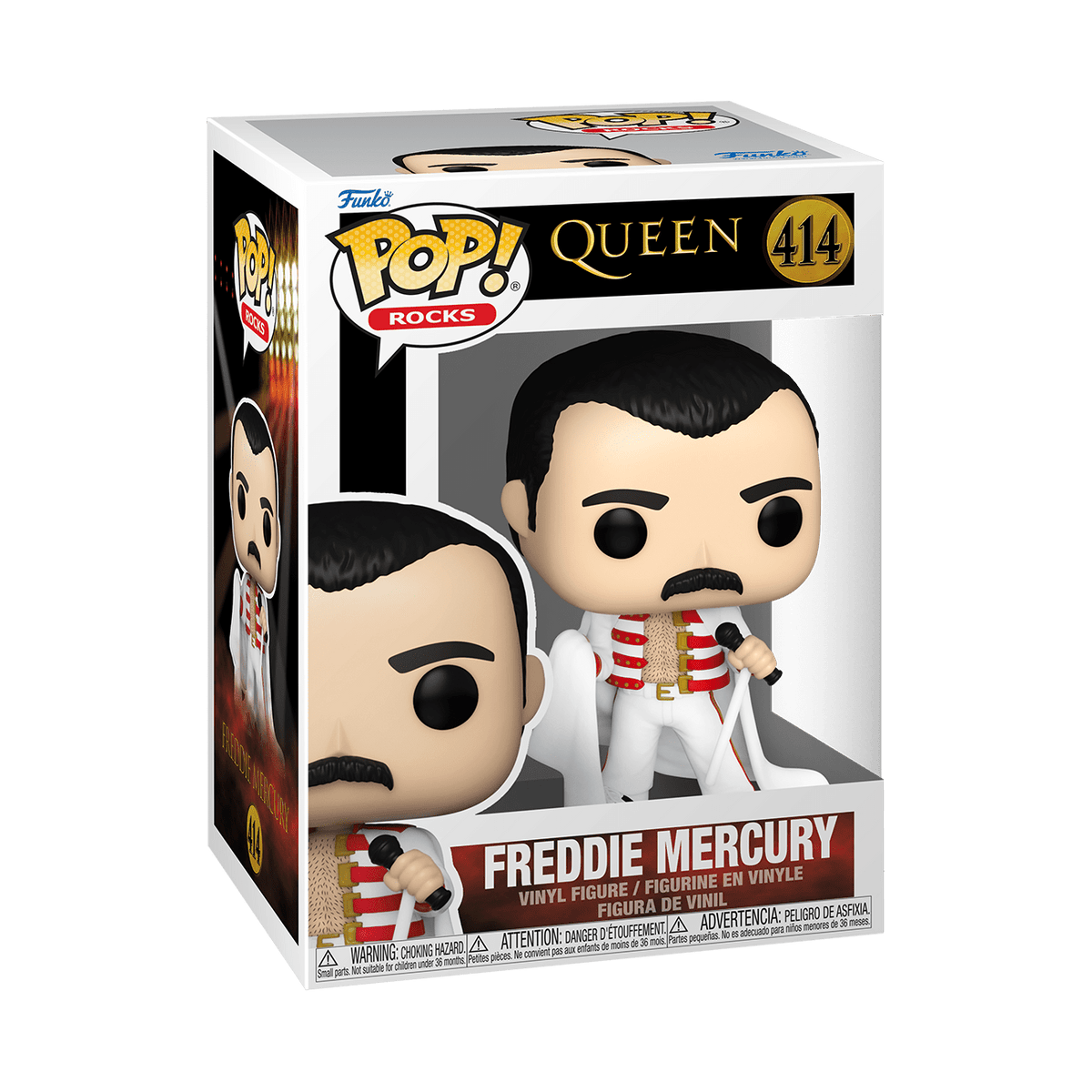Funko – Pop! Vinyl – Queen – Freddie Mercury Special Edition 889698753746