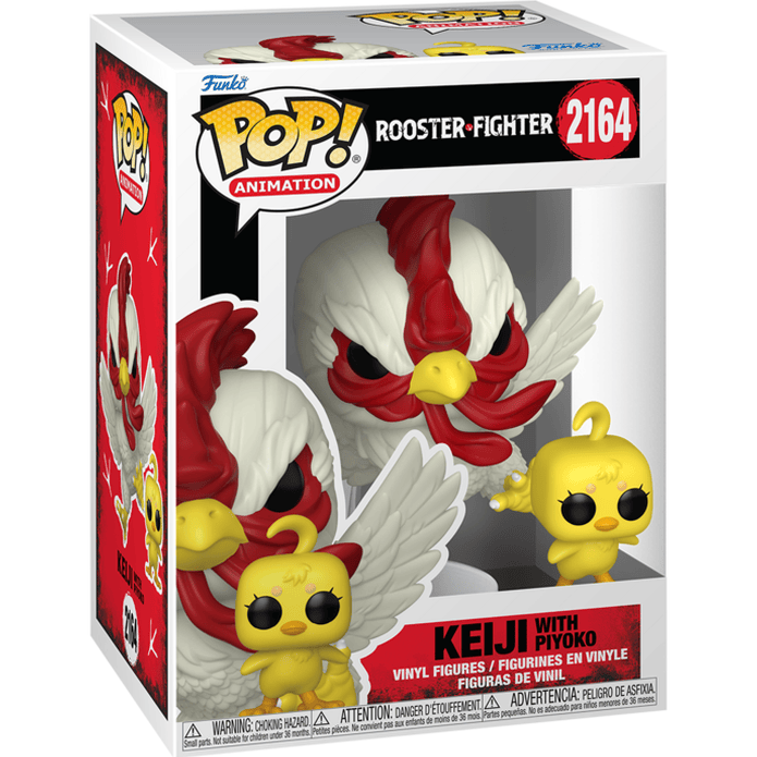 Funko Pop! Vinyl - Rooster Fighter - Keiji w/Piyoko