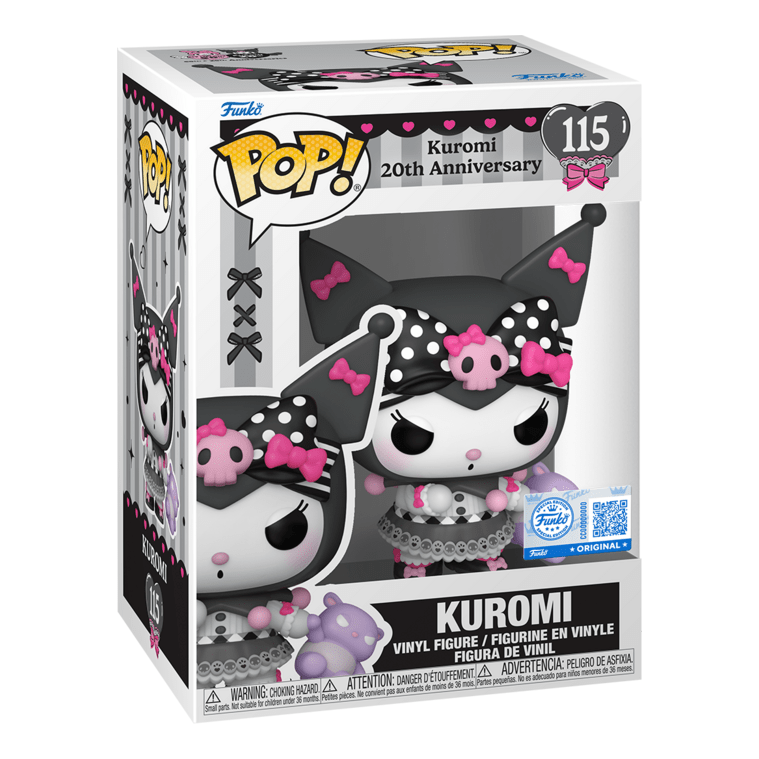 Funko – Pop! Vinyl – Sanrio – Kuromi w/Toy Vinyl Figure