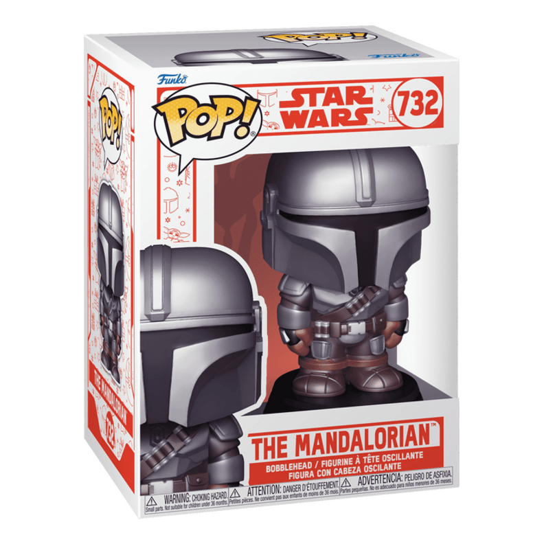 Funko – Pop! Vinyl – Star Wars – Holiday Mandalorian 889698799348