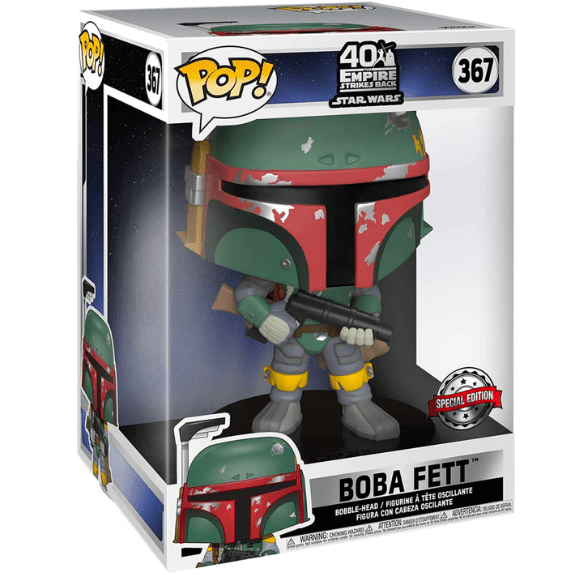 Funko Pop! Vinyl - Star Wars - Jumbo 10" Boba Fett 889698492393
