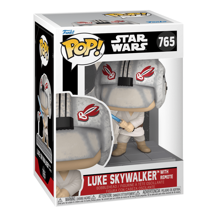 Funko – Pop! Vinyl – Star Wars – Luke Skywalker With Remote 889698837989