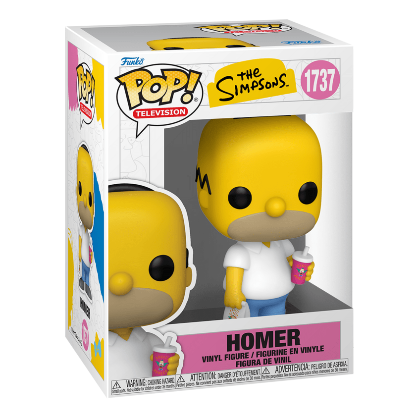 Funko – Pop Vinyl – The Simpsons – Homer Simpson Figure