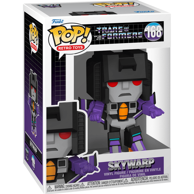 Funko Pop! Vinyl - Transformers Retro - Sky Warp (Chance of Chase - Not Guaranteed) 889698907194