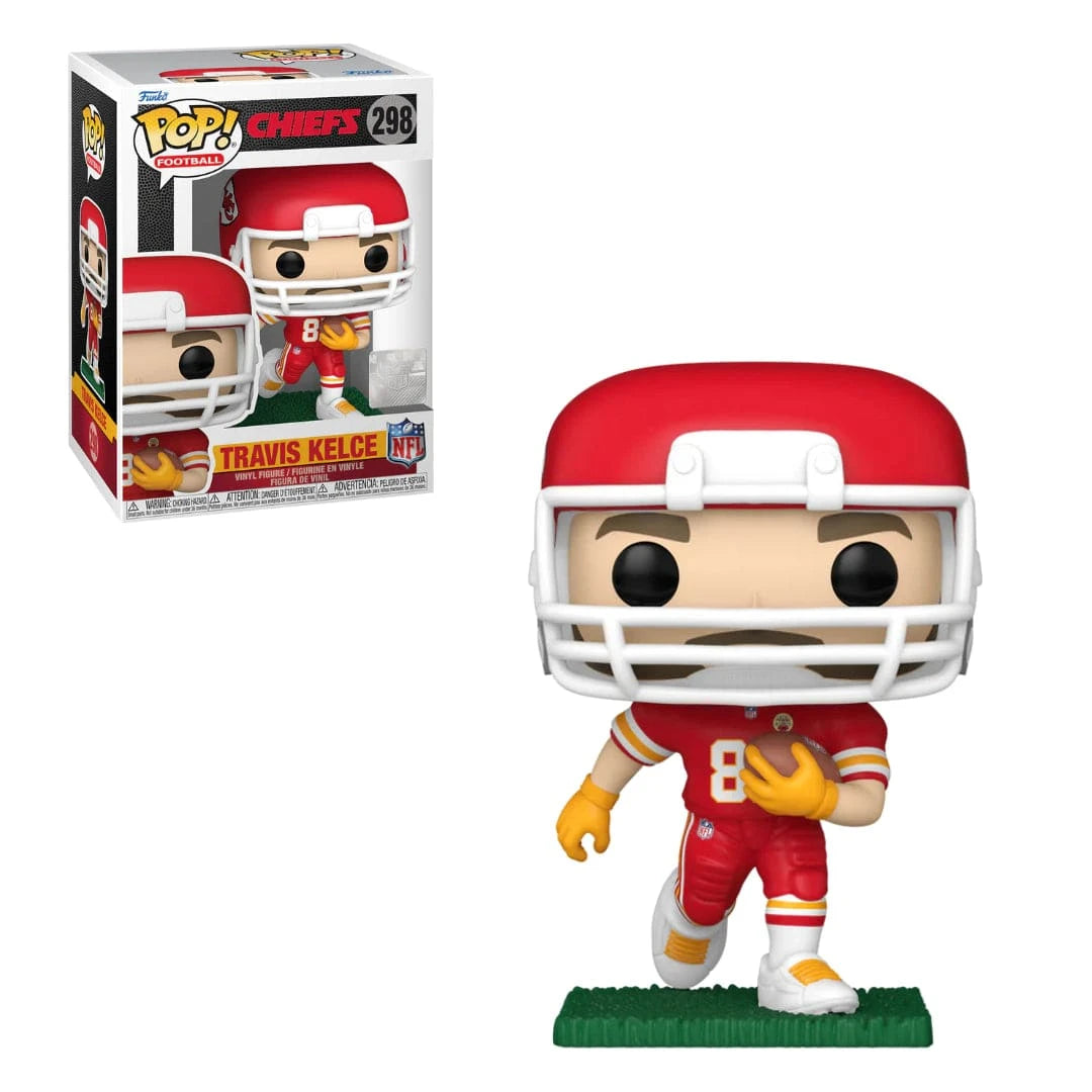 Funko Pop! Vinyl - Travis Kelce - Red and White NFL Chiefs 889698839105