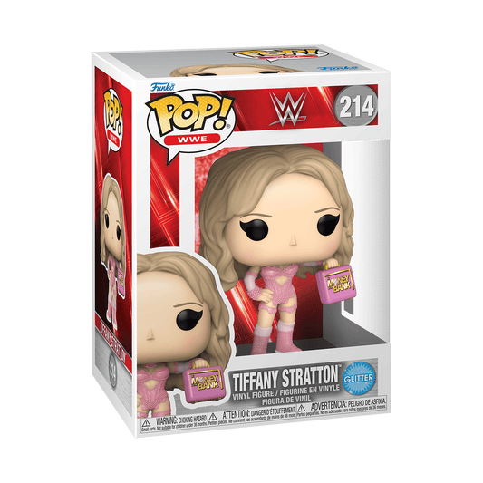 Funko Pop! WWE Tiffany Stratton Money in the Bank Glitter Vinyl Figure #214 889698930192