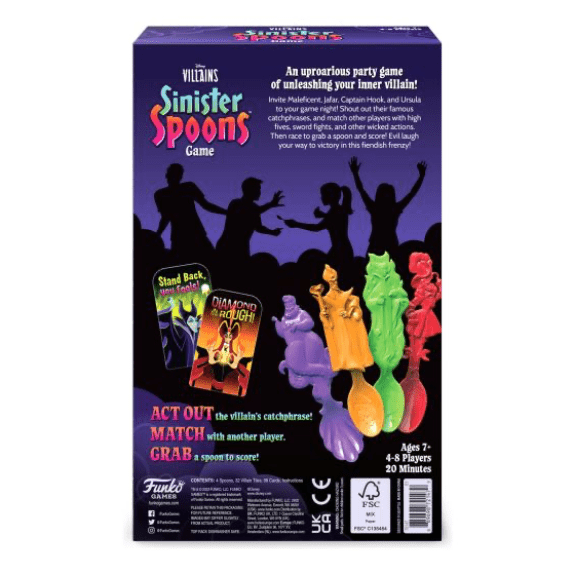 Funko Pop! Games - Disney Villains Sinister Spoons 889698721479