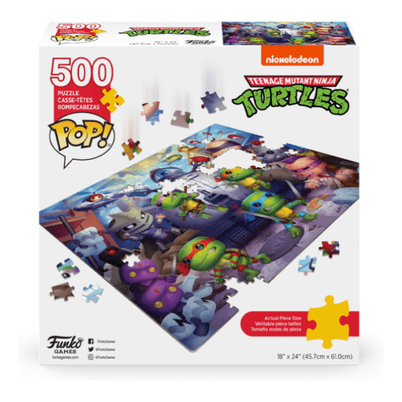Funko Pop! Puzzles - Teenage Mutant Ninja Turtles - 500 Pieces 889698673921