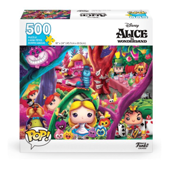 Pop! Puzzles - Disney Alice in Wonderland - 500 Pieces 889698721653