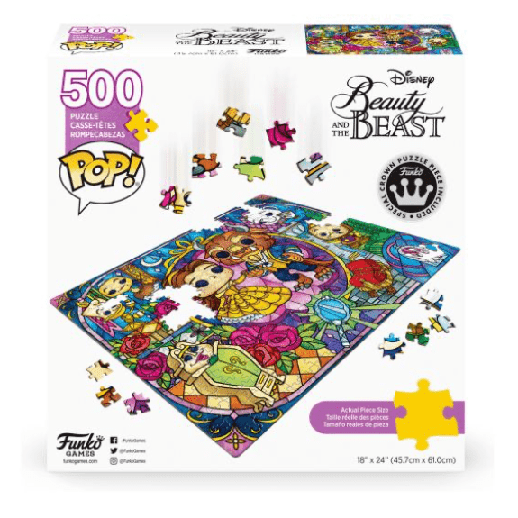 Pop! Puzzles - Disney Beauty & The Beast - 500 Pieces 889698721660