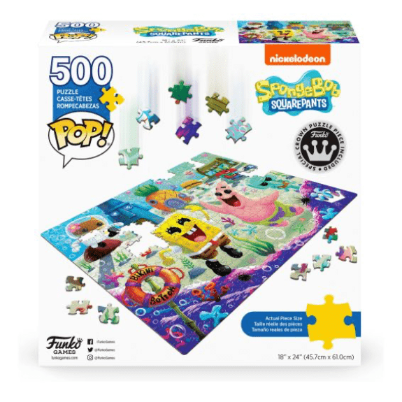 Pop! Puzzles - Spongebob Squarepants - 500 Pieces 889698708852
