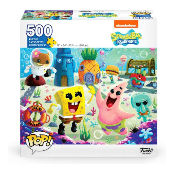 Pop! Puzzles - Spongebob Squarepants - 500 Pieces 889698708852