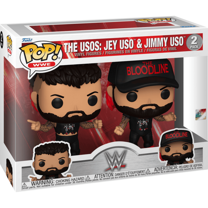 Pop! 2-Pack - WWE - Uso Brothers 889698722827