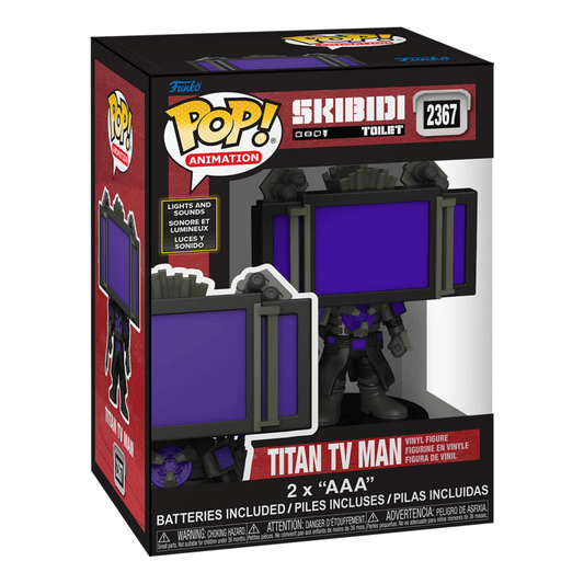 Pop! 4in SFX - Skibidi Toilet - Titan TV Man
