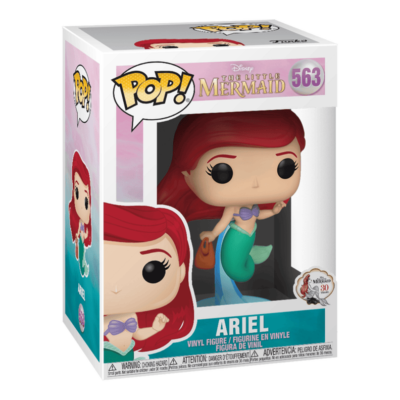 Pop! Disney - Little Mermaid Ariel W/Bag