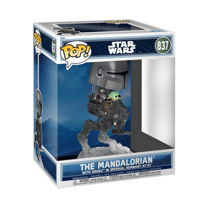 Pop! Ride Deluxe - Star Wars M&G - Mand w/Grogu