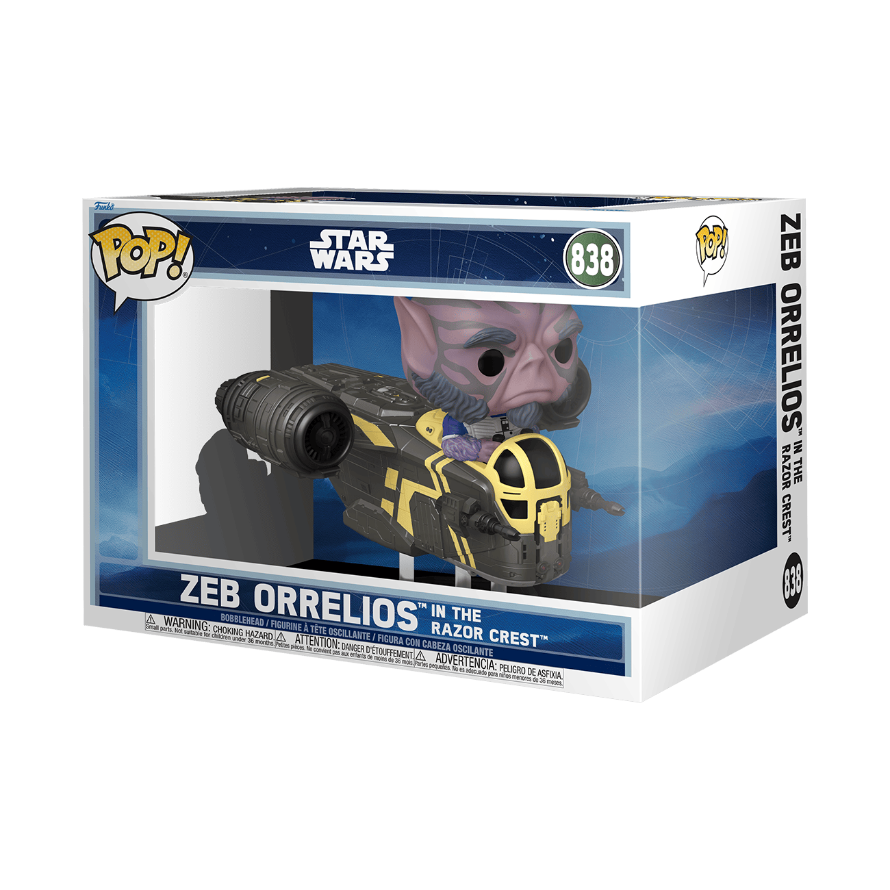 Pop! Ride Deluxe - Star Wars M&G - Zeb Orrelios