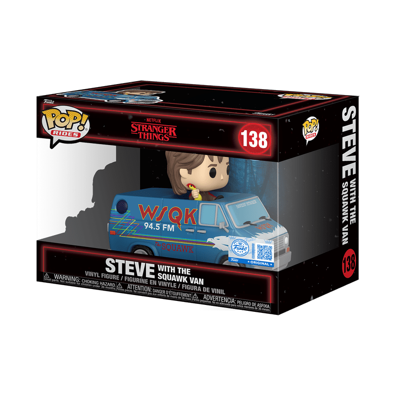 Pop! Ride Dlx - Stranger Things S5 - Steve w/S Van