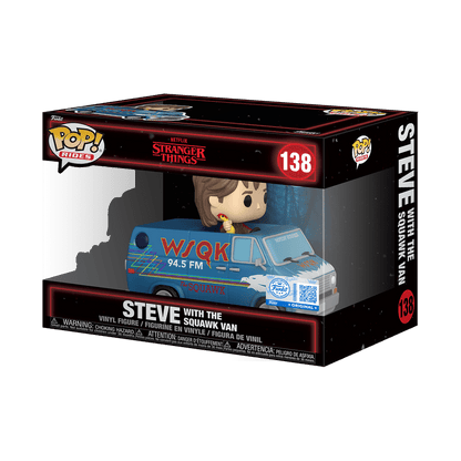 Pop! Ride Dlx - Stranger Things S5 - Steve w/S Van