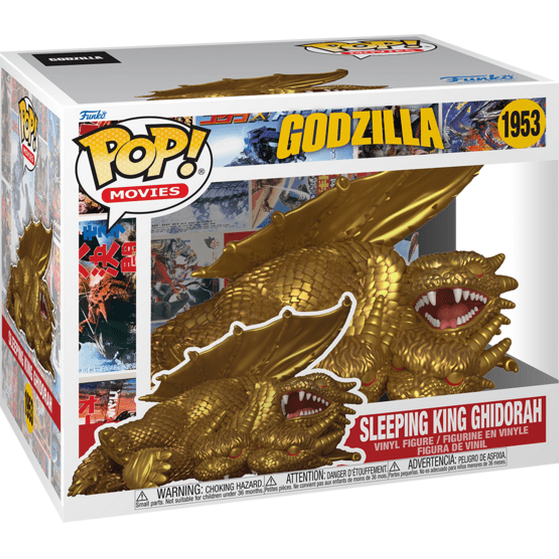Pop! Super 6in - Godzilla - Ghidorah Sleep
