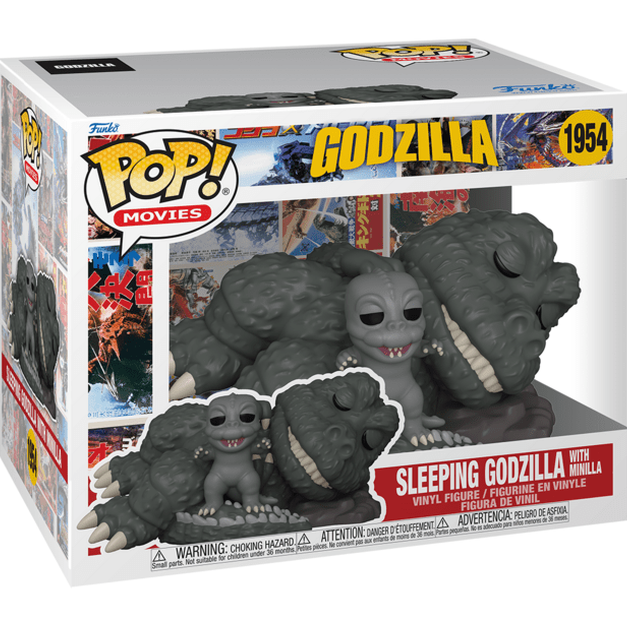 Pop! Super 6in - Godzilla - Godzilla Sleep