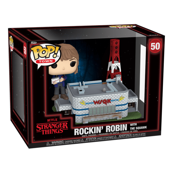 Pop! Town - Stranger Things -Rockin Robin w/Squawk 889698866200