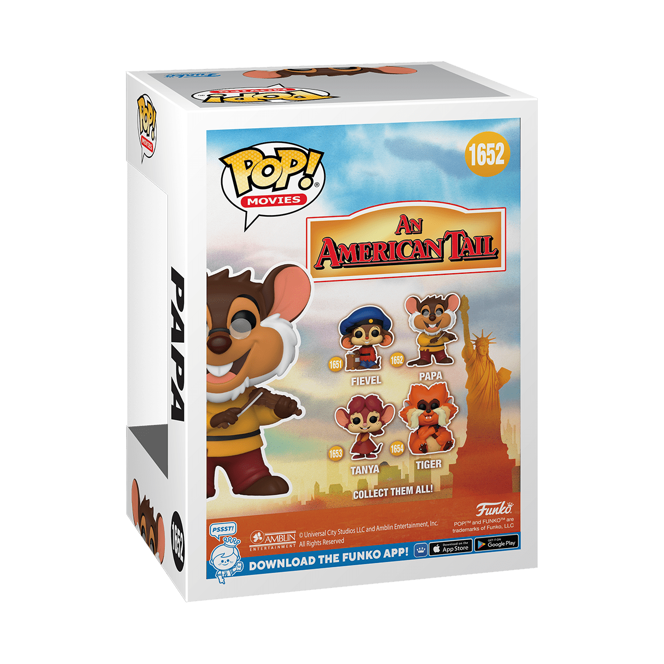 Pop! Vinyl - American Tail - Papa 889698812023