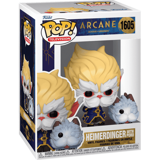 Pop! Vinyl - Arcane LOL - Heimerdinger w/Poro