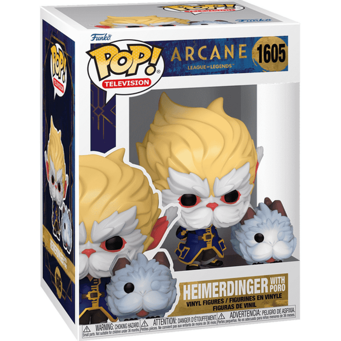 Pop! Vinyl - Arcane LOL - Heimerdinger w/Poro
