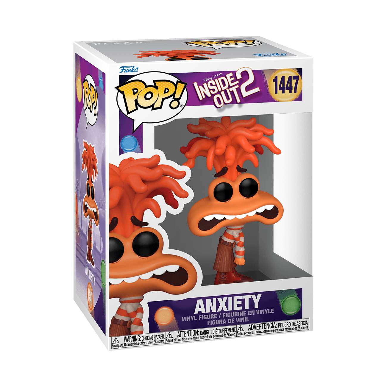 Pop! Vinyl - Disney Inside Out 2 - Anxiety 889698759960