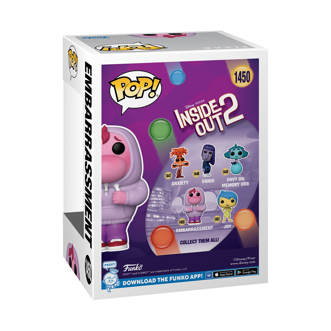 Pop! Vinyl - Disney Inside Out 2 - Embarrassment 889698759991