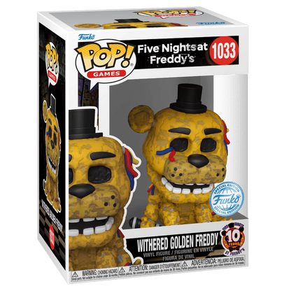 Pop! Vinyl - FNAF - Withered Golden Fred 889698830911