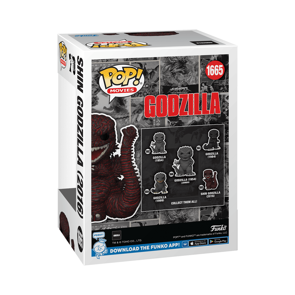 Pop! Vinyl - Godzilla 70th - Godzilla 2016 889698808804