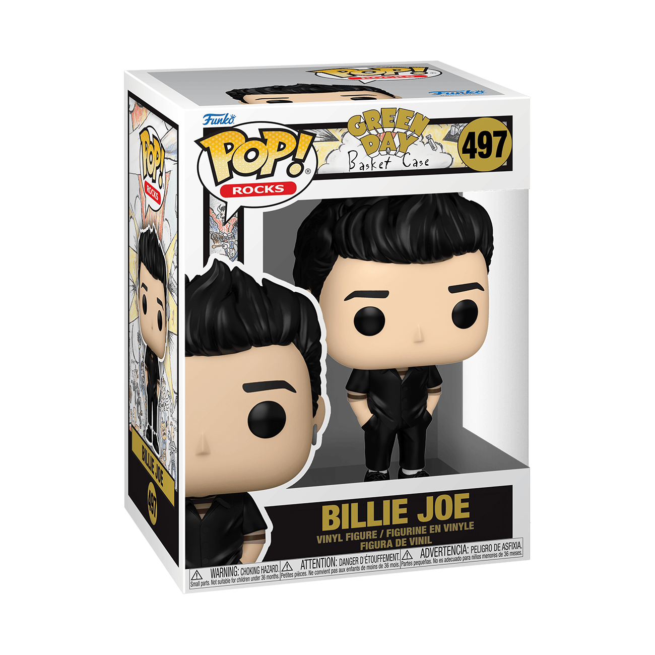 Pop! Vinyl - Green Day - Billie Joe (Basket Case)
