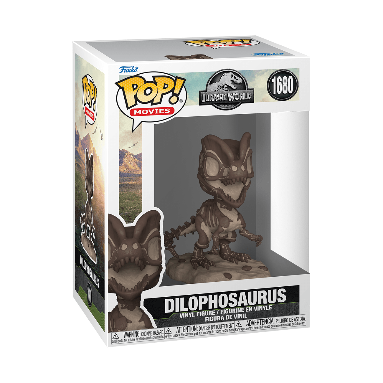 Pop! Vinyl - Jurassic Park - Dilophosaurus Fossil 889698802239