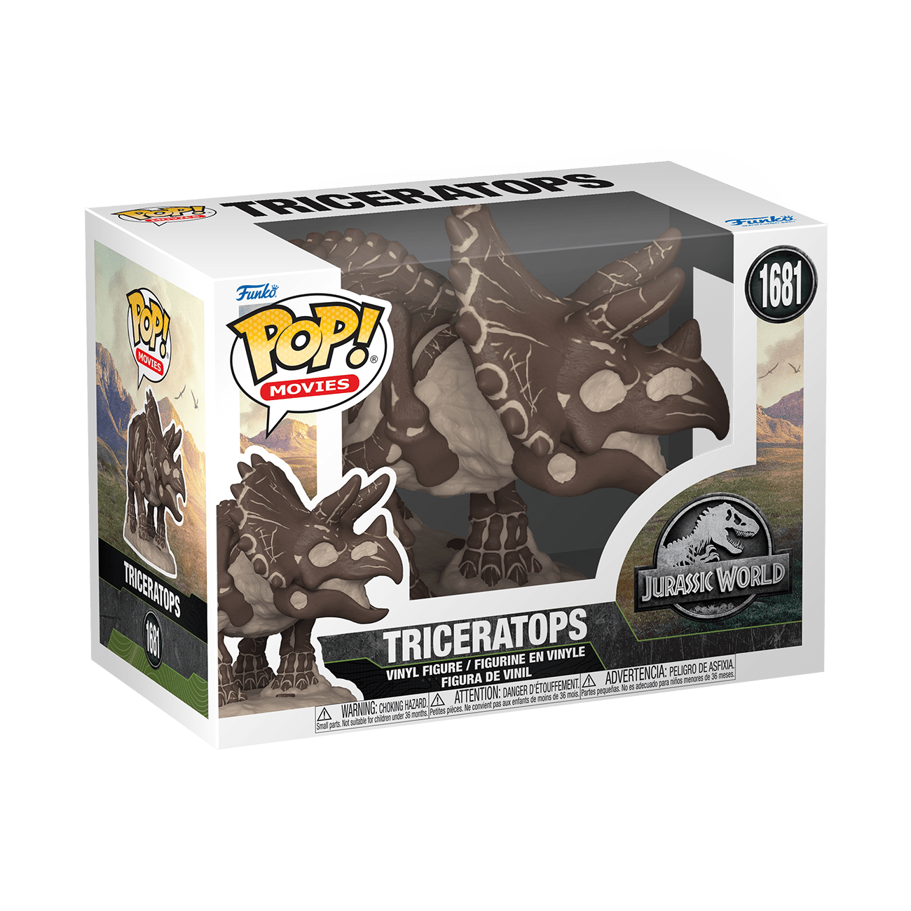 Pop! Vinyl - Jurassic Park - Triceratops Fossil 889698802246