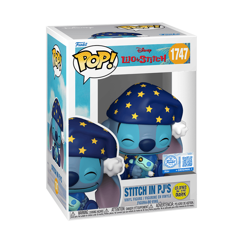 Pop! Vinyl -Lilo & Stitch-Stitch Starry PJs (Excl) 889698919210