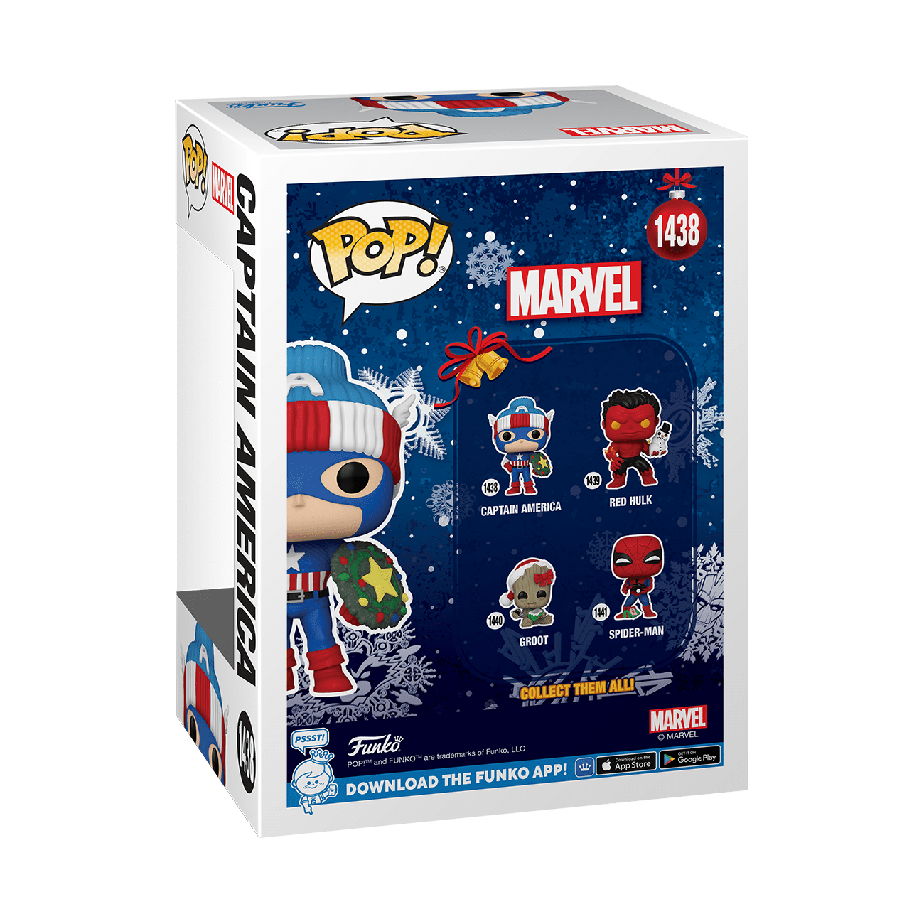 Pop! Vinyl - Marvel - Holiday Captain America 889698800327