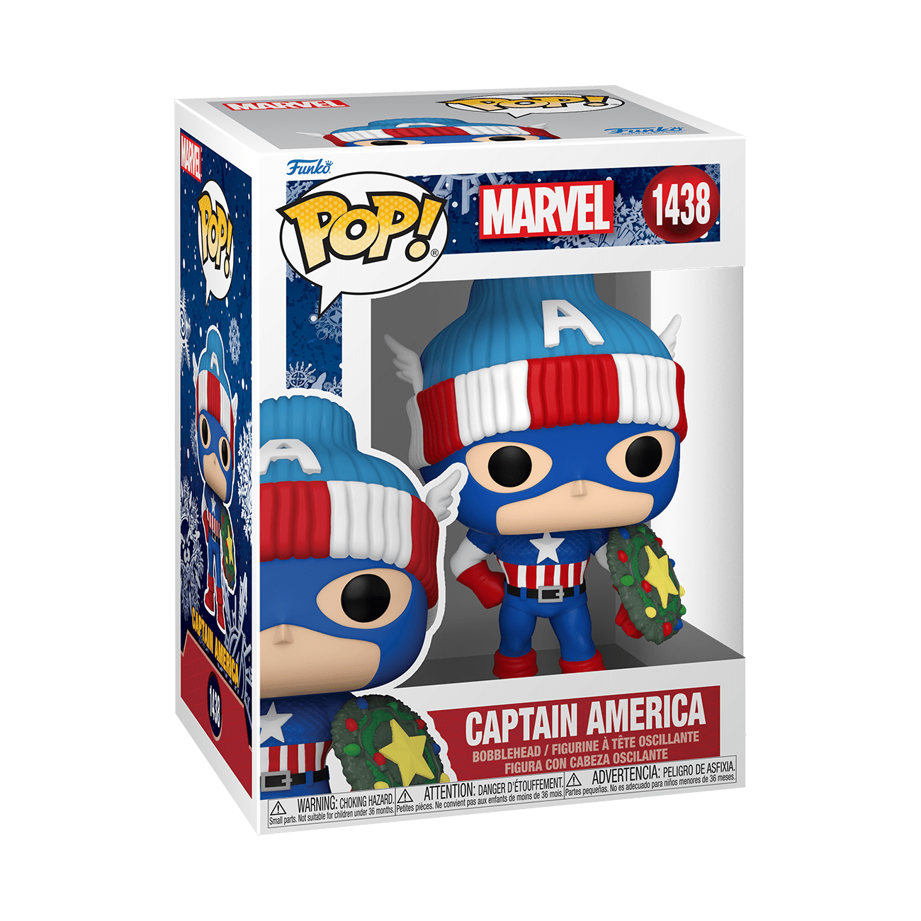 Pop! Vinyl - Marvel - Holiday Captain America 889698800327