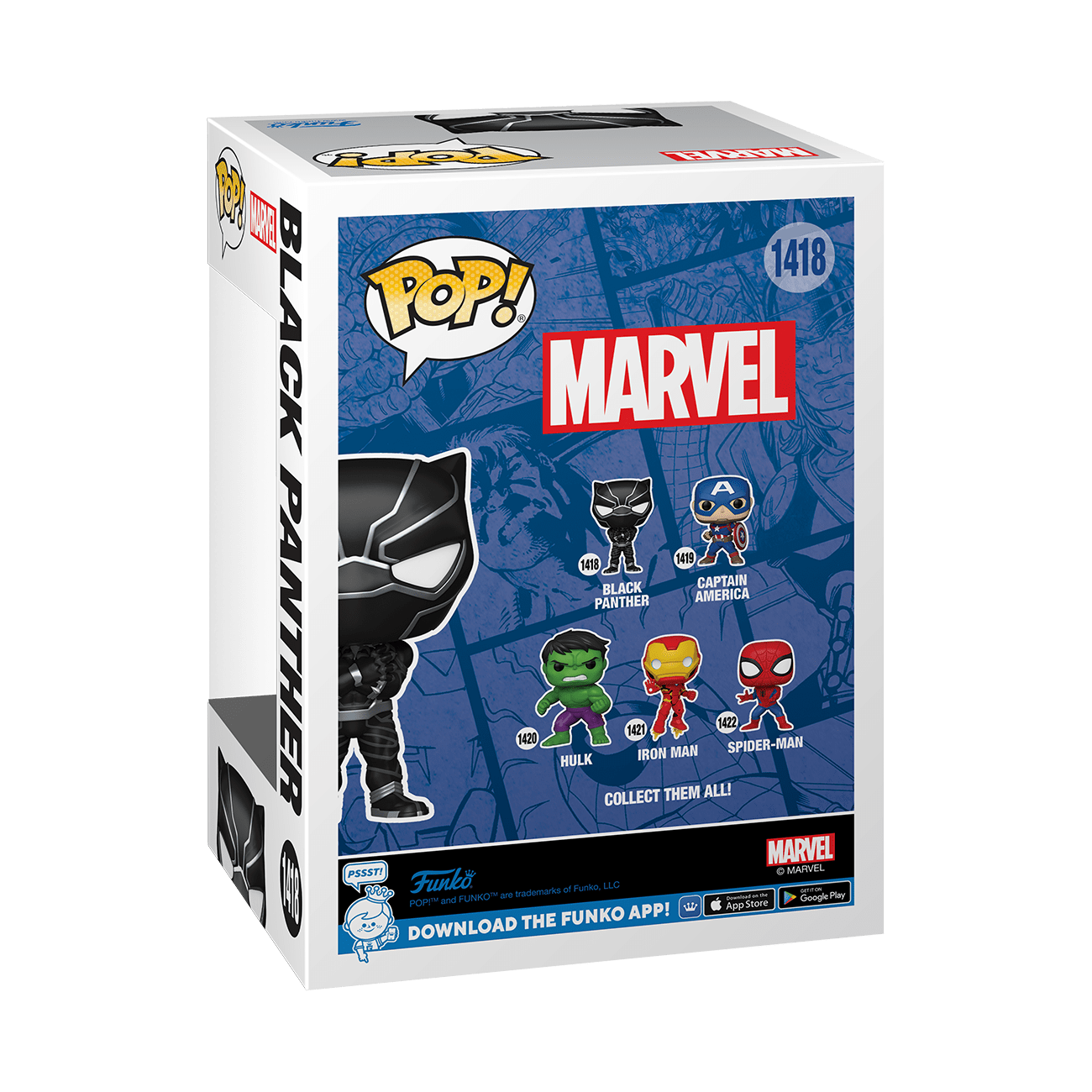 Pop! Vinyl - Marvel NC - Black Panther 889698824965