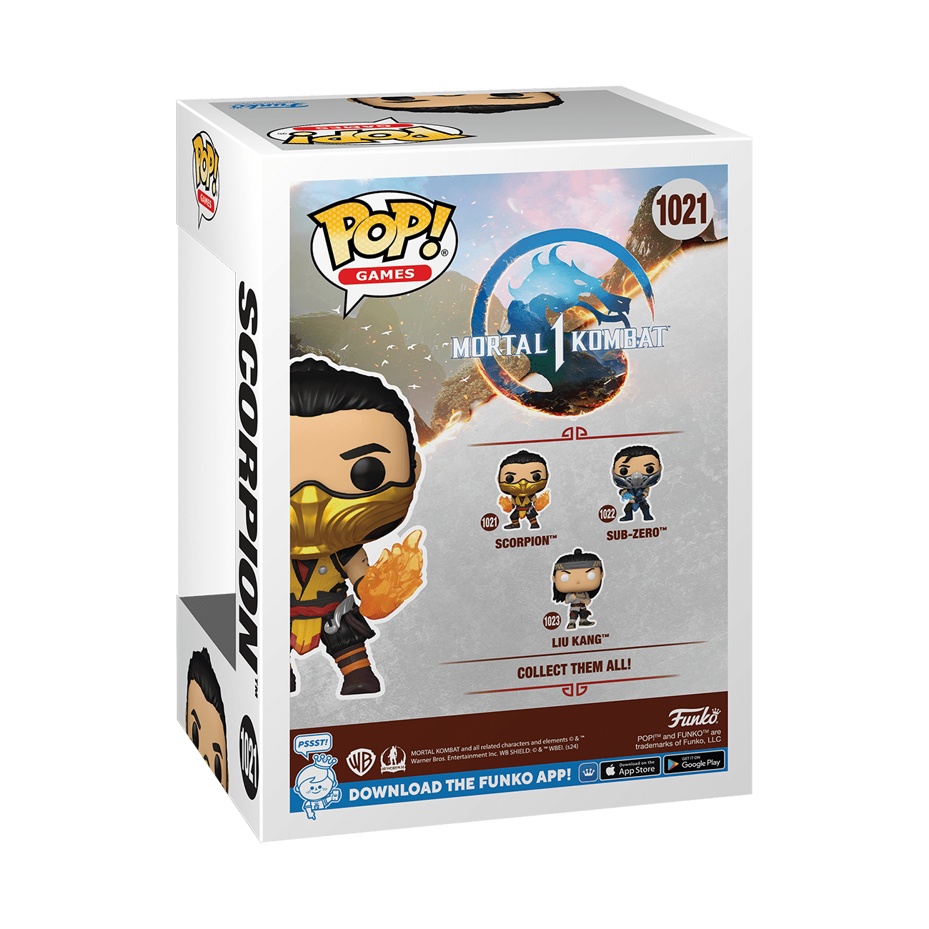 Pop! Vinyl - MK1 - Scorpion 889698802741